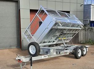 12 X 7 Galvanised 3 Way Flat Deck Tipper Trailer For Sale At $15,500 In ...