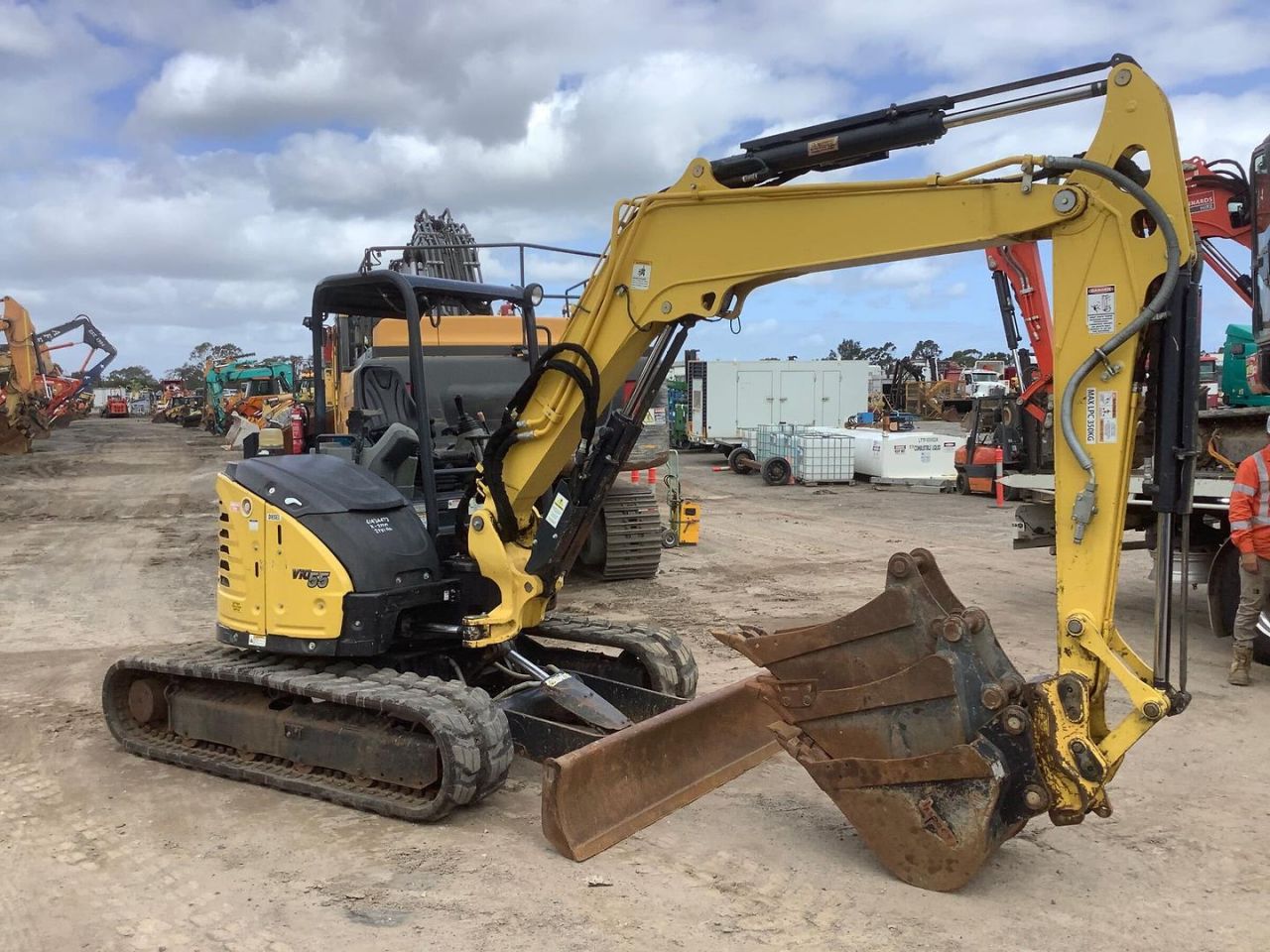 2018 Yanmar Vio55-6b For Sale At $46,830 In New South Wales Pickles ...